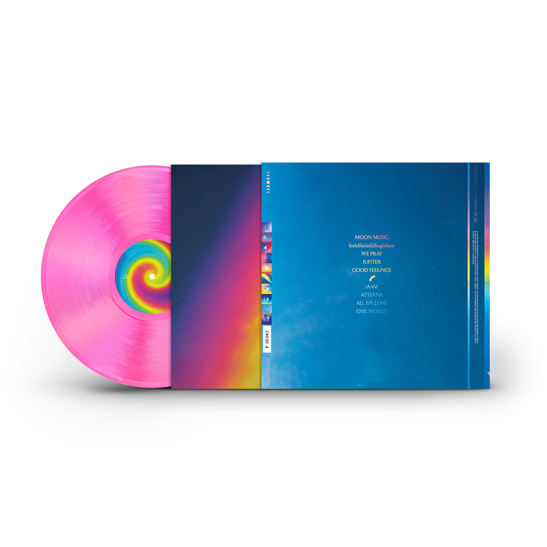 MOON MUSiC ECORECORD LP WITH SIGNED ART CARD