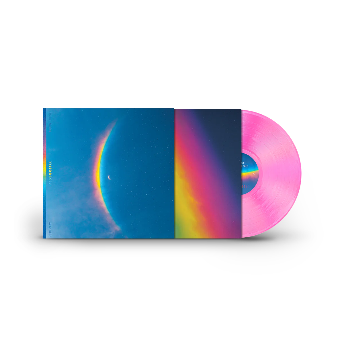 MOON MUSiC ECORECORD LP WITH SIGNED ART CARD